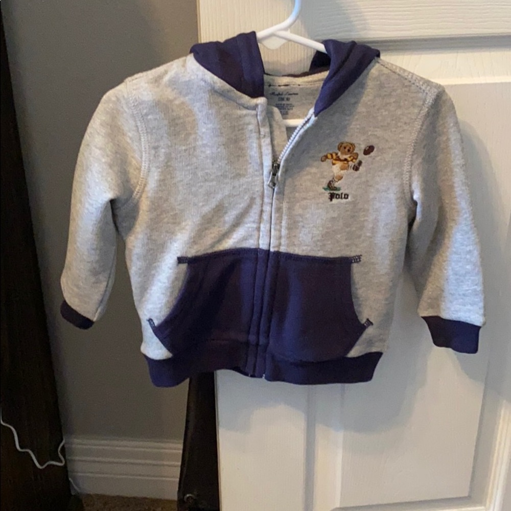 Blue and Grey Ralph Lauren Jacket